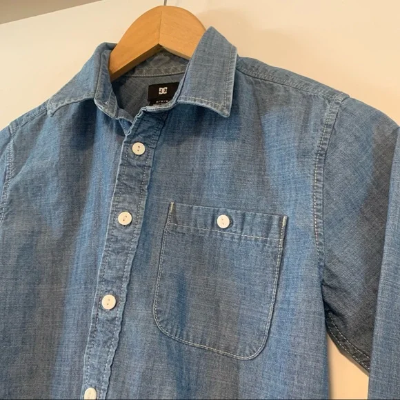 DC | Denim-like Button Up - Picture 3 of 13